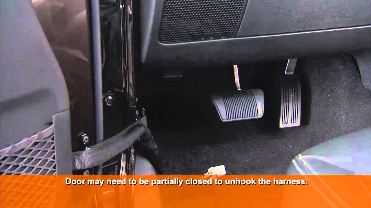 2014 Jeep Wrangler | Front Door Removal - YouTube