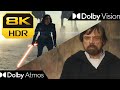 8K HDR10 Kylo Ren Vs Luke The Last Jedi 2017 Dolby Vision Atmos 