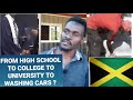 JAMAICAN UNIVERSITY GRADUATE HAVE TO RESORT TO WASHING CARS IN THE STREETS DUE TO INABILITY TO FIND.