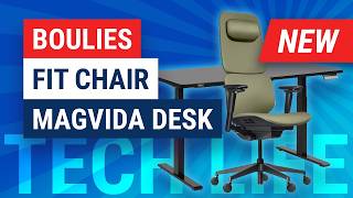 The Ultimate Minimal Desk Setup Upgrade (Boulies MagVida + Fit Chair)
