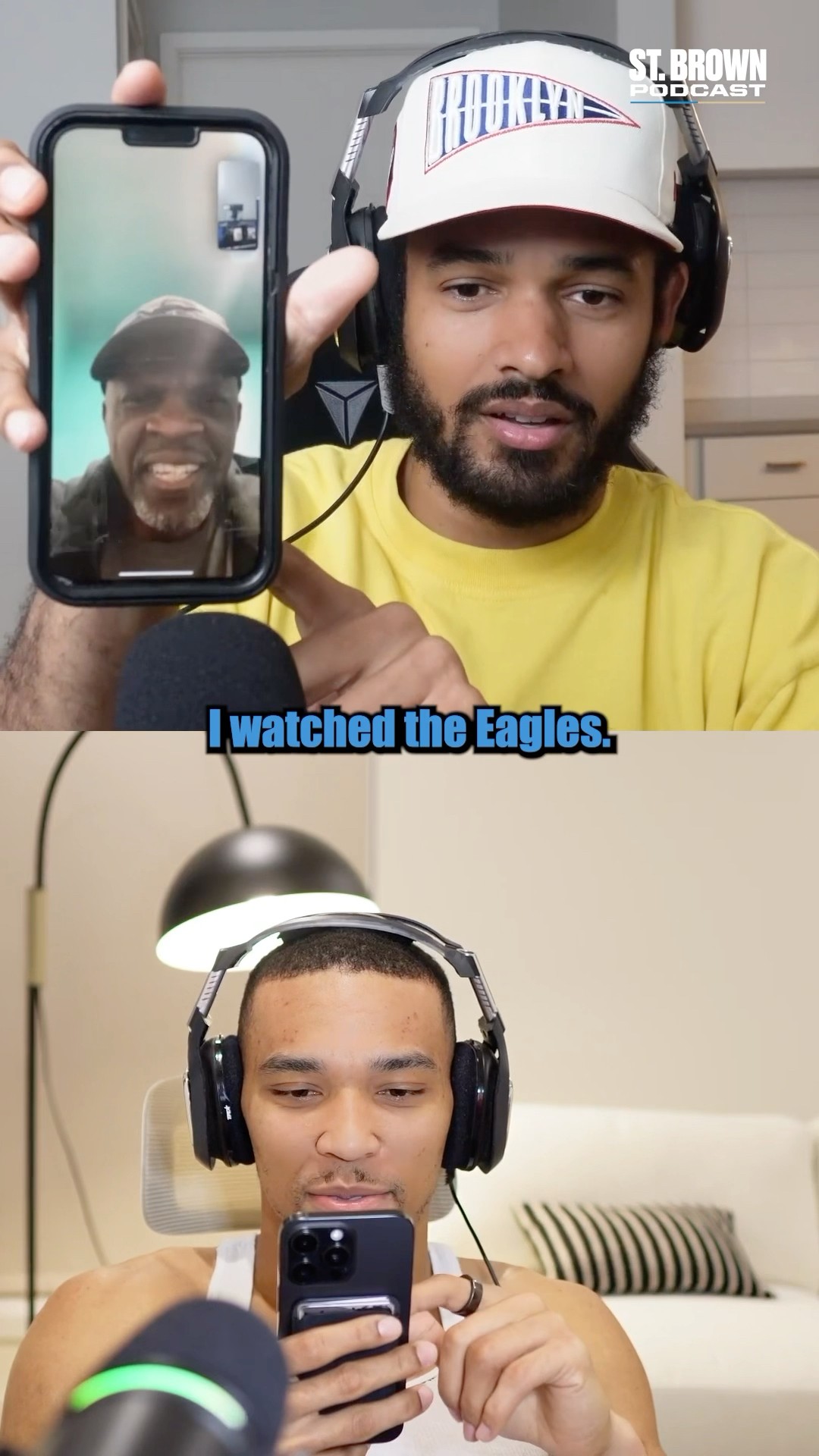 Amon-Ra St. Brown claims he watched the NFL growing up but Equanimeous says that isn’t true ?