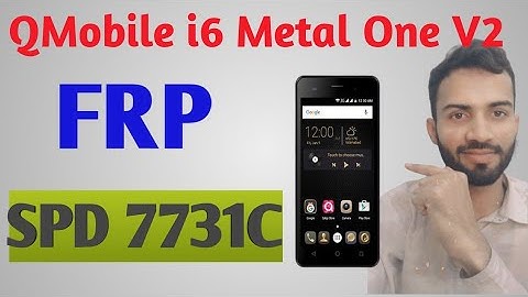 Qmobile i6 metal one Frp Bypass or remove with Miracle. No Box. All SPD Frp bypass. Without Box..