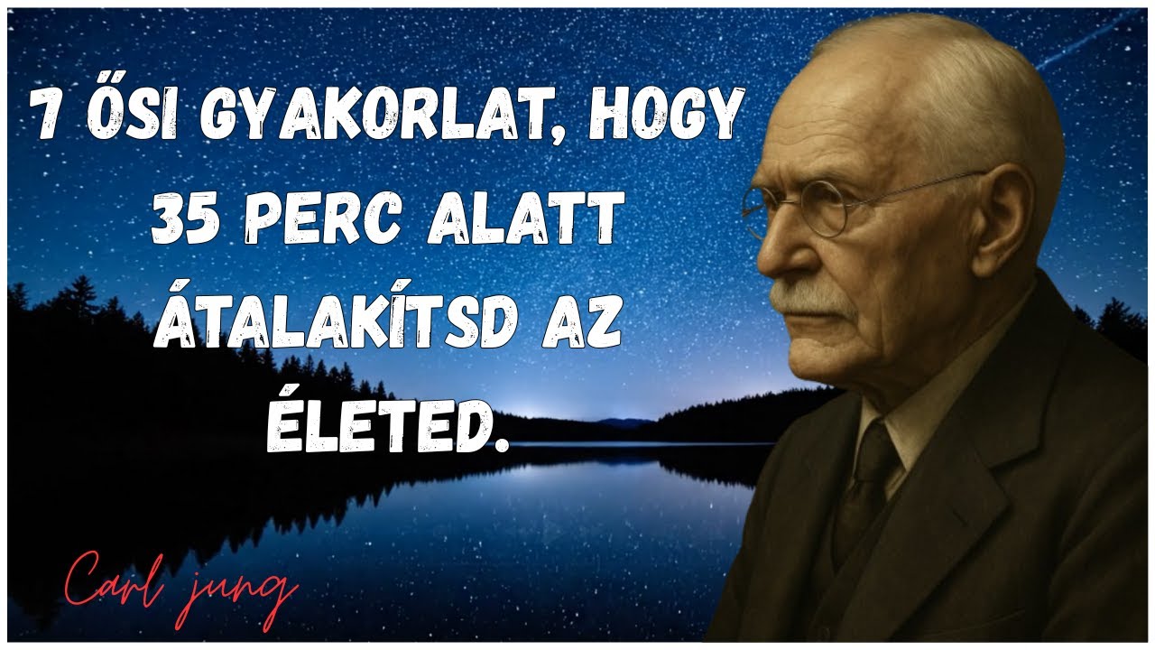 Carl Jung – 7 ősi gyakorlat, hogy 35 perc alatt átalakítsd az ÉLETED.