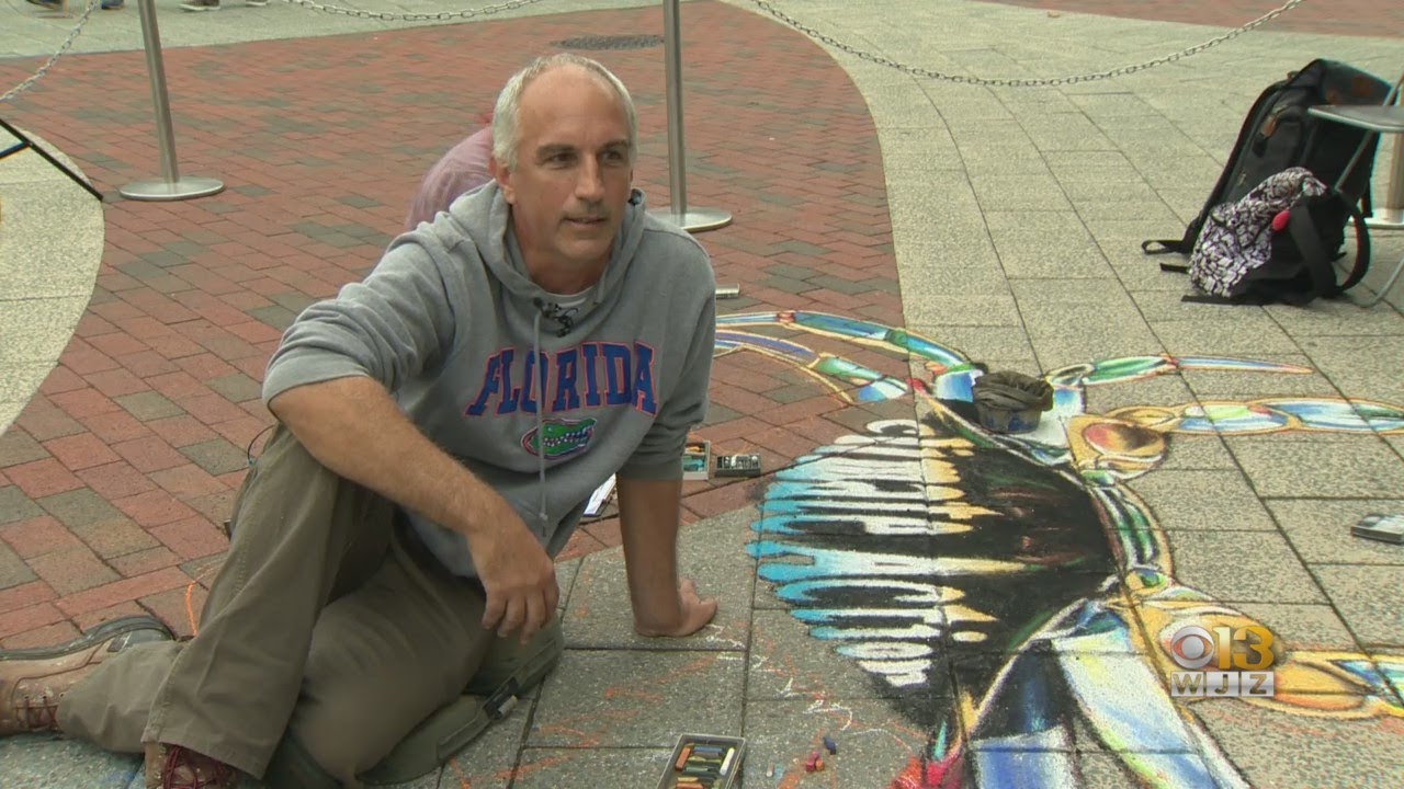 Conservation Group Creates Mural To Demand Action On Climate Change