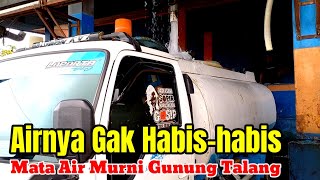 This Is the Process of Filling a Tanker Truck with Mount Talang Mineral Water || Solok, West Sumatra