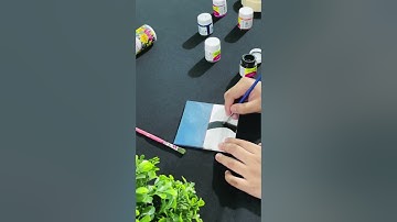 mini vlog |Canvas painting 🖼 |#learnwithpriyanshi #learnwithpari