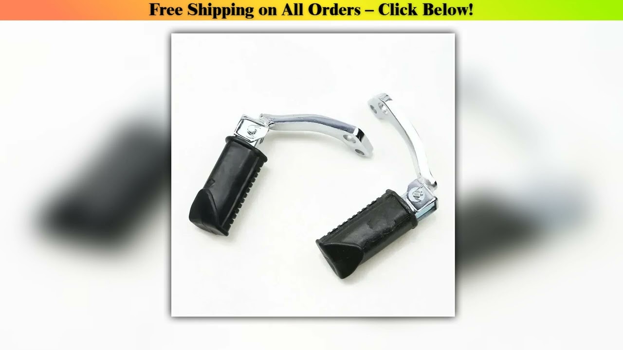 Motorcycle Front Footpegs Footrests Pedals For Suzuki GN125 GN-125 Cruiser Chopper Wholesale Best