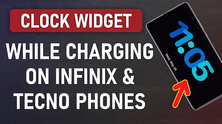 Infinix & Tecno: NEW Standby Clock Widget on Charging! 🔋 | Latest Update Explained | AUR TechTips