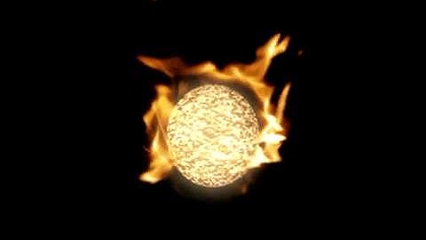 After Effects Fireball test