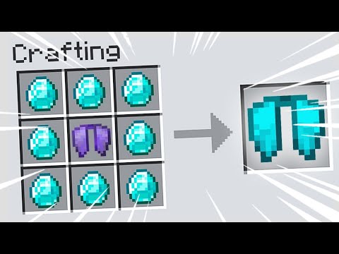 Minecraft, But I Have CUSTOM ELYTRA...