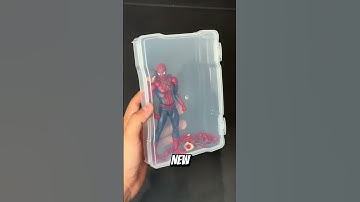 Taking 3 figures with me on vacation! Get storage with me!! #spiderman #toys #superman  #vacation