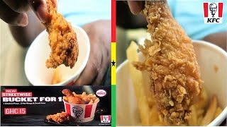 Streetwise Bucket For 1 From Kfc Ghana Hungrygh.