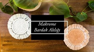 Makrome Bardak Altlığı Yapımı I DIY I Macrame Coaster I Boho