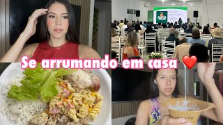 VEM SE ARRUMAR COMIGO PARA UM JANTAR DO BANCO ! 💄✨ *de volta com os vídeos *