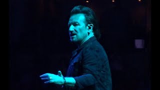 U2 - 2018 - Intro & Love Is All (HD) - Boston 6-22-2018 (Section 21 Row 1 Seat 1)