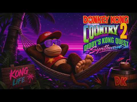Donkey Kong Country 2: Diddy's Kong Quest 🍌 Synthwave Album