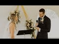 OUR WEDDING VOWS || Michael &amp; Mal