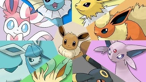 Pokemon Uranium - All Eeveelutions