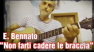 Video thumbnail of ""Non farti cadere le braccia" (1973 - Edoardo Bennato) cover chitarra acustica di Carlo Cozzi""