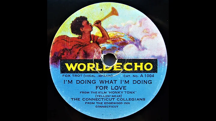 I'm Doing What I'm Doing For Love - The Connecticu...