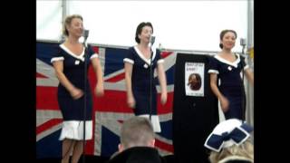 The 'D' Day Darlings compilation performing at Crich Tramway Museum 1940s weekend
