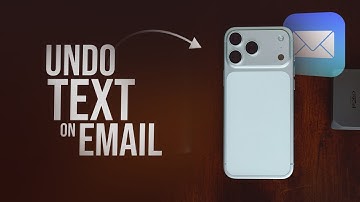 How to Undo Text on iPhone Email (tutorial)