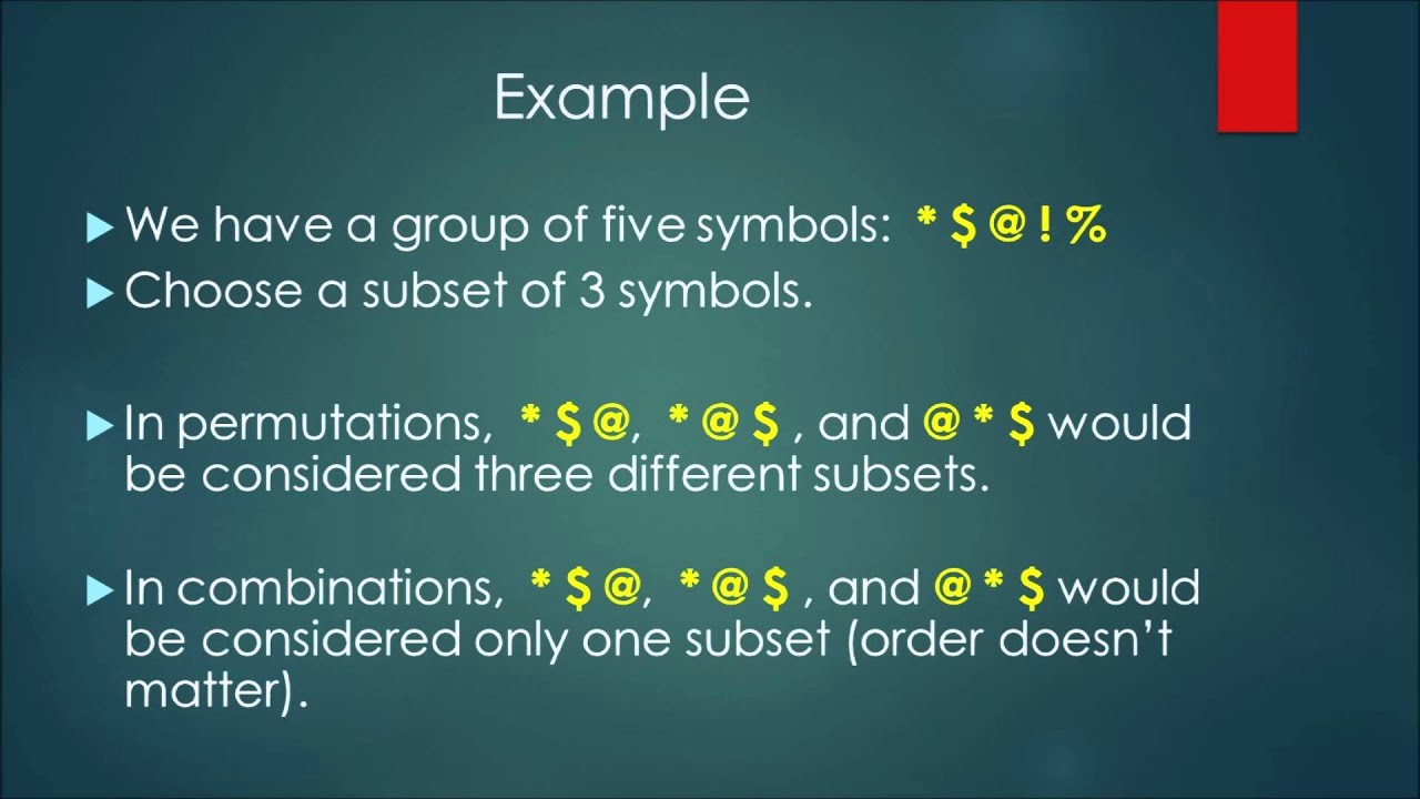 when to use combination vs permutation when to use combination vs permutation