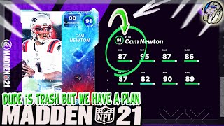 Cam Newton Ghost Of Madden Card Is trash But Could Serve A purpose OOP Mike Evans Madden 21 Tips