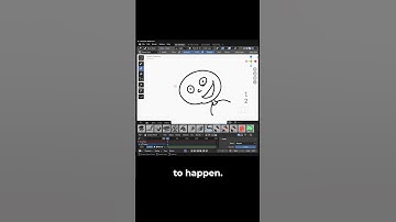 Shortcut keys for Brushes in Grease Pencil - Blender 4.4  #blender3d #blendertutorial #animation