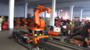 KUKA robot KR30 with KRC2 controller on a KL1500 linear track - part 2