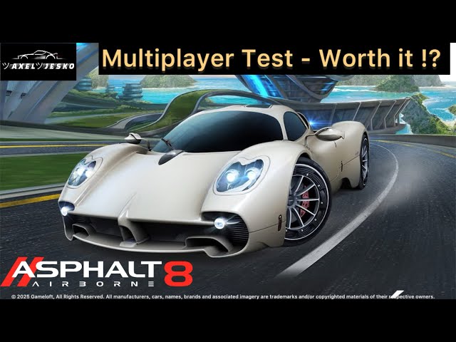 Pagani Utopia Coupé - Multiplayer Test | Asphalt 8 🎭 - YouTube