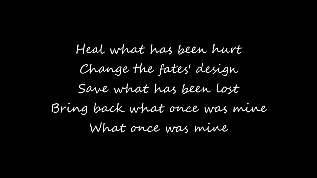 Rapunzel's Healing Song with Lyrics YouTube