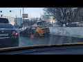 авария яндекс-убер такси  -  москва балаклавский проспект