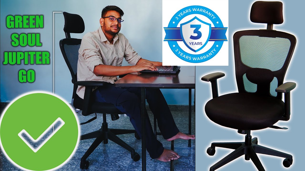 Green Soul Jupiter GO Ergonomic Chair Lumbar Support YouTube