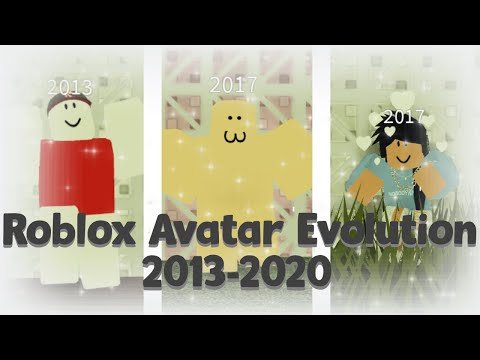 My Roblox Avatar Evolution 2013 2020 Youtube - ä¸ªäººèµ„æ–™ roblox