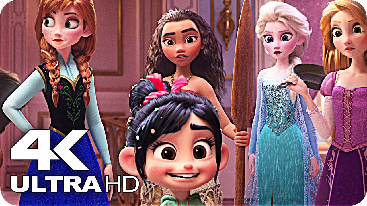 Wreck it Ralph 2 Trailer 4K UHD (2018) Ralph Breaks the Internet