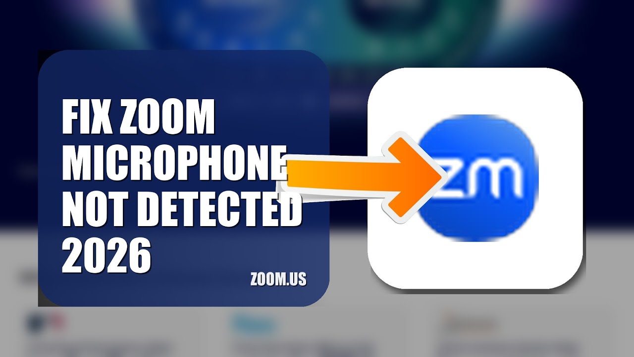 How To Fix Zoom Microphone Not Detected 2026