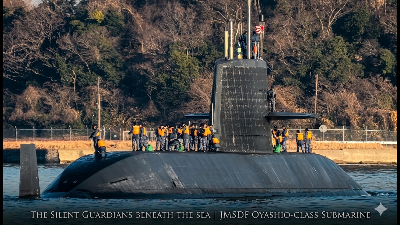 The Silent Guardians Beneath the Sea | JMSDF Oyashio-class