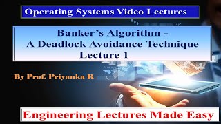 Banker's Algorithm | Deadlock Avoidance Technique| Operating Systems | - #1