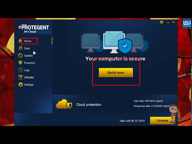 Protegent Antivirus Software, Advanced Cloud Protection