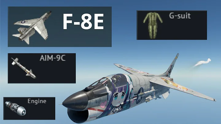 The most INSANE stock grind experience ever | F-8E stock grind | War Thunder