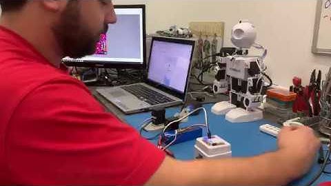 Reading Dynamixel servo positions testing