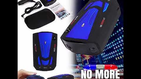 LED Radar Detector - Car Speed Testing System