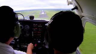 Cessna 172 Landing Diosdado Macapagal International Airport Clark City, Pampanga Airport (RPLC)
