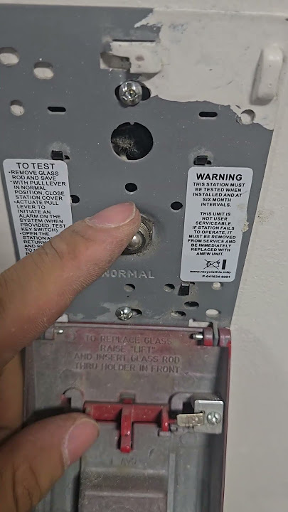 How a Fire Alarm Pull Station Works and How to Reset It