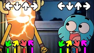 Gumball and Penny in Friday Night Funkin - Gumball and Darwin but it's FNF