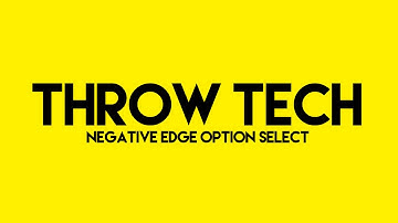 [SFV] Throw Tech - Negative Edge Option Select