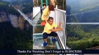 World Most Thrilling Glass Bridge In China