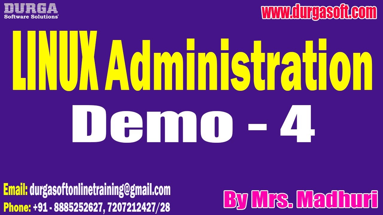LINUX Administration Tutorials Demo 4 By Mrs Madhuri On 09 11 linux-administration-tutorials-demo-4-by-mrs-madhuri-on-09-11