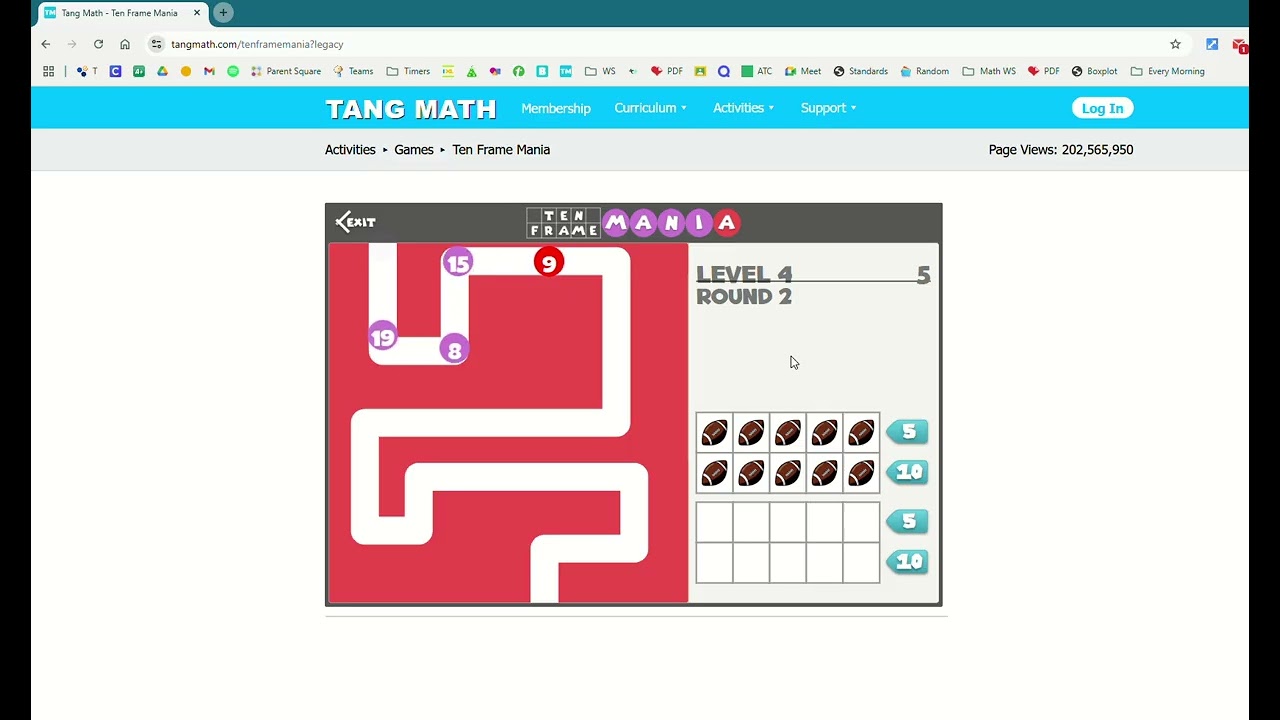 How to Play Ten Frame Mania   5th Grade